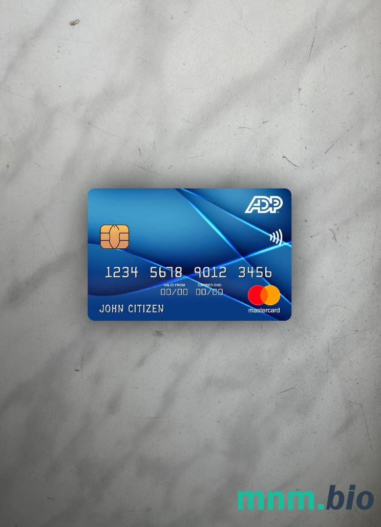 USA ADP Earnings bank wygląd zdjęcia mastercard skan PSD + zdjęcie